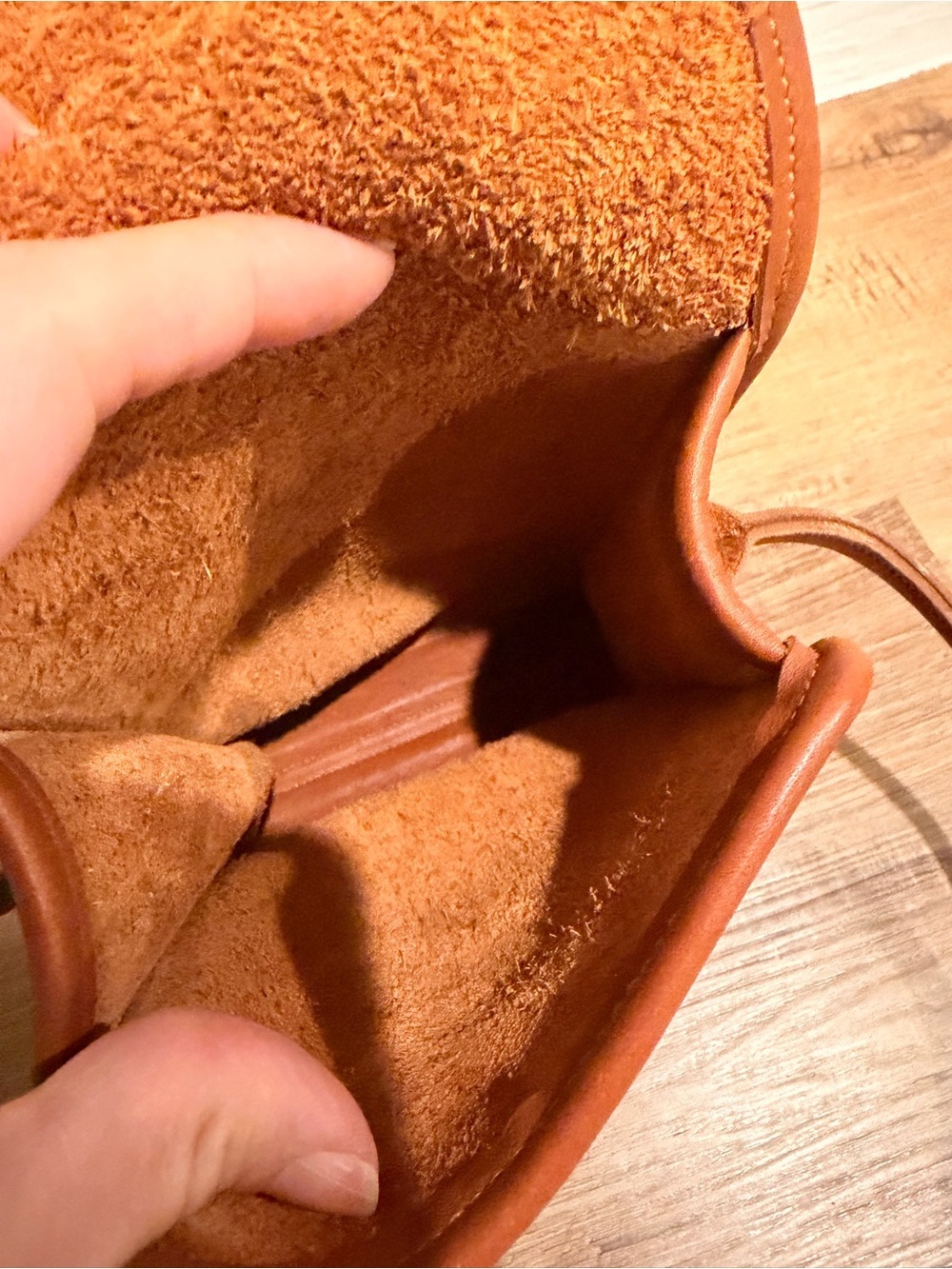 Vintage Coach Scooter Crossbody Bag Brown - Picture 5 of 13